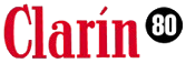 Logo Clarín 80